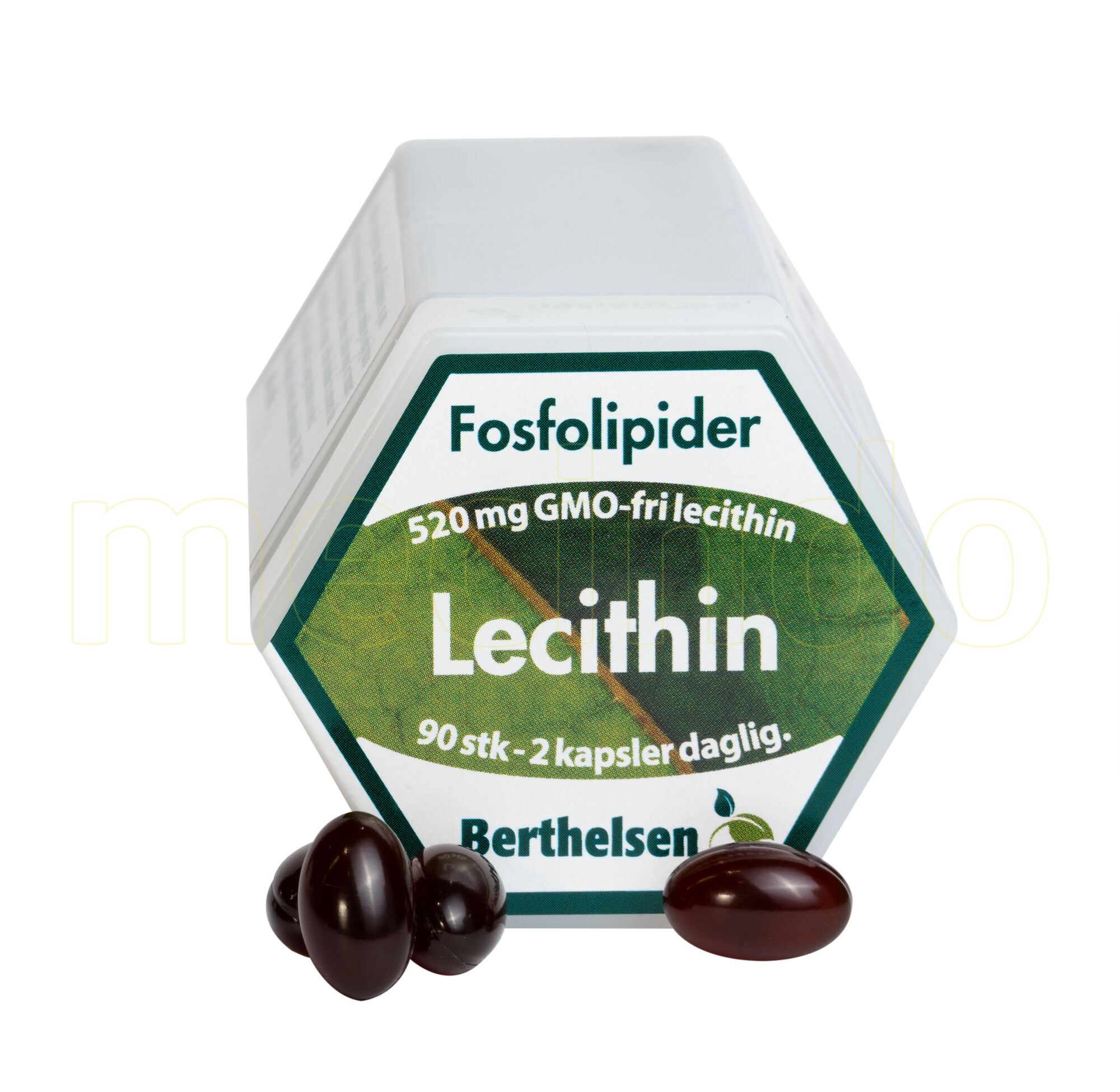 Berthelsen Lecithin - 90 Kapsler