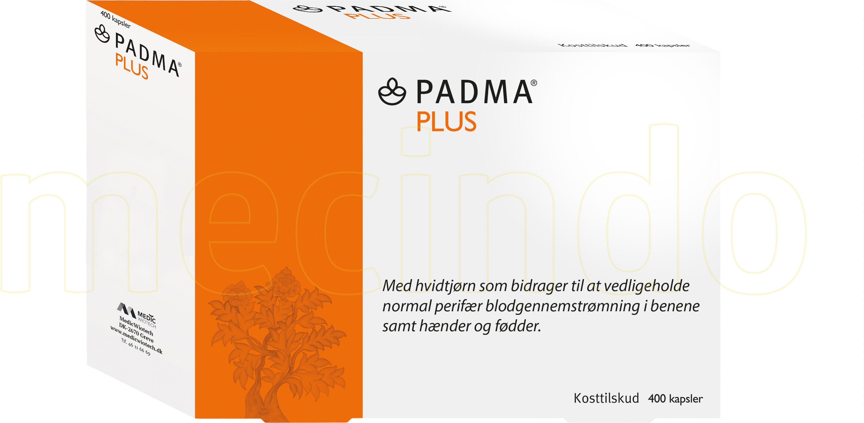 Padma Plus - 400 Kapsler