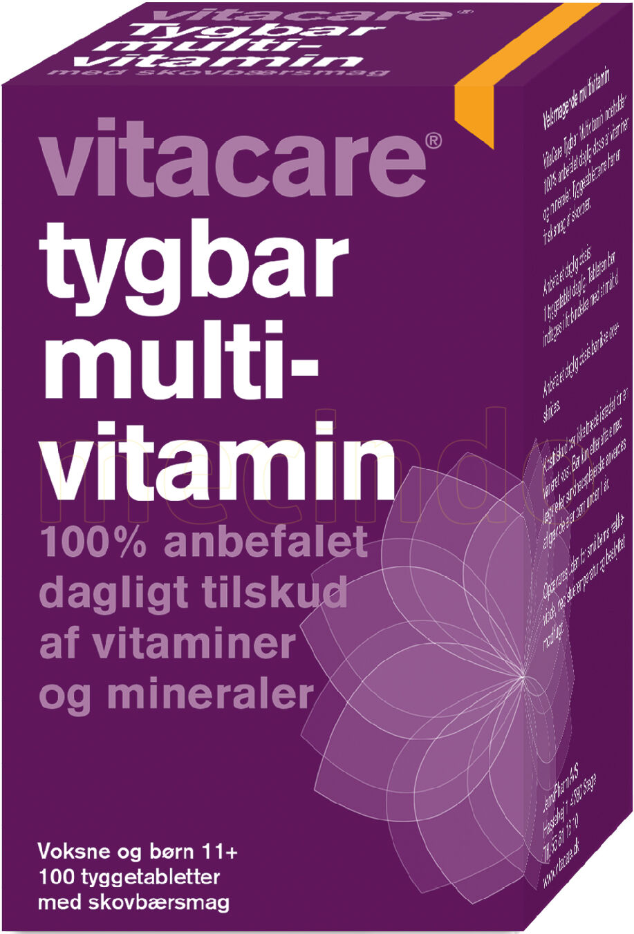 VitaCare Vita Care Tyggbar Multivitamin - 100 Tabletter