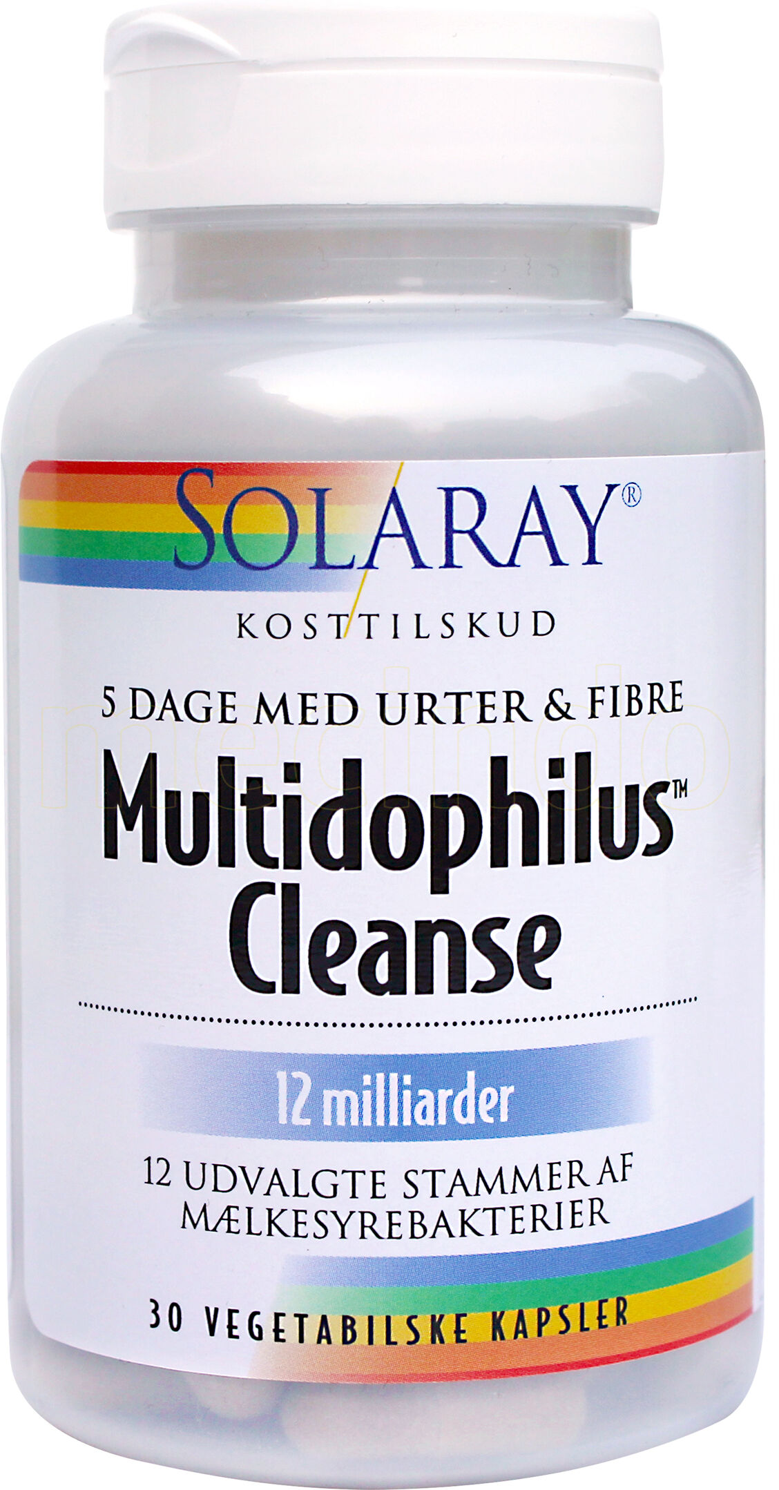 Solaray Multidophilus Cleanse - 30 Kapsler