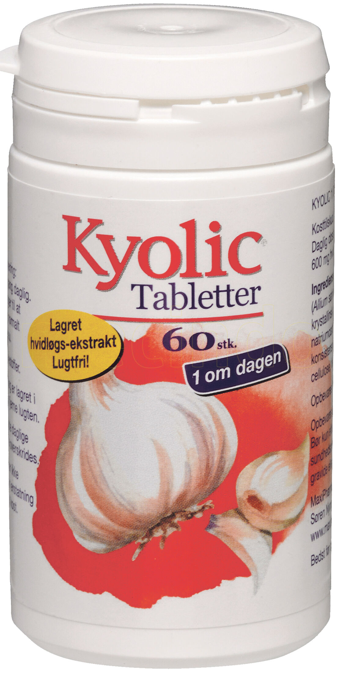 Kyolic 1 Om Dagen - 60 Tabletter