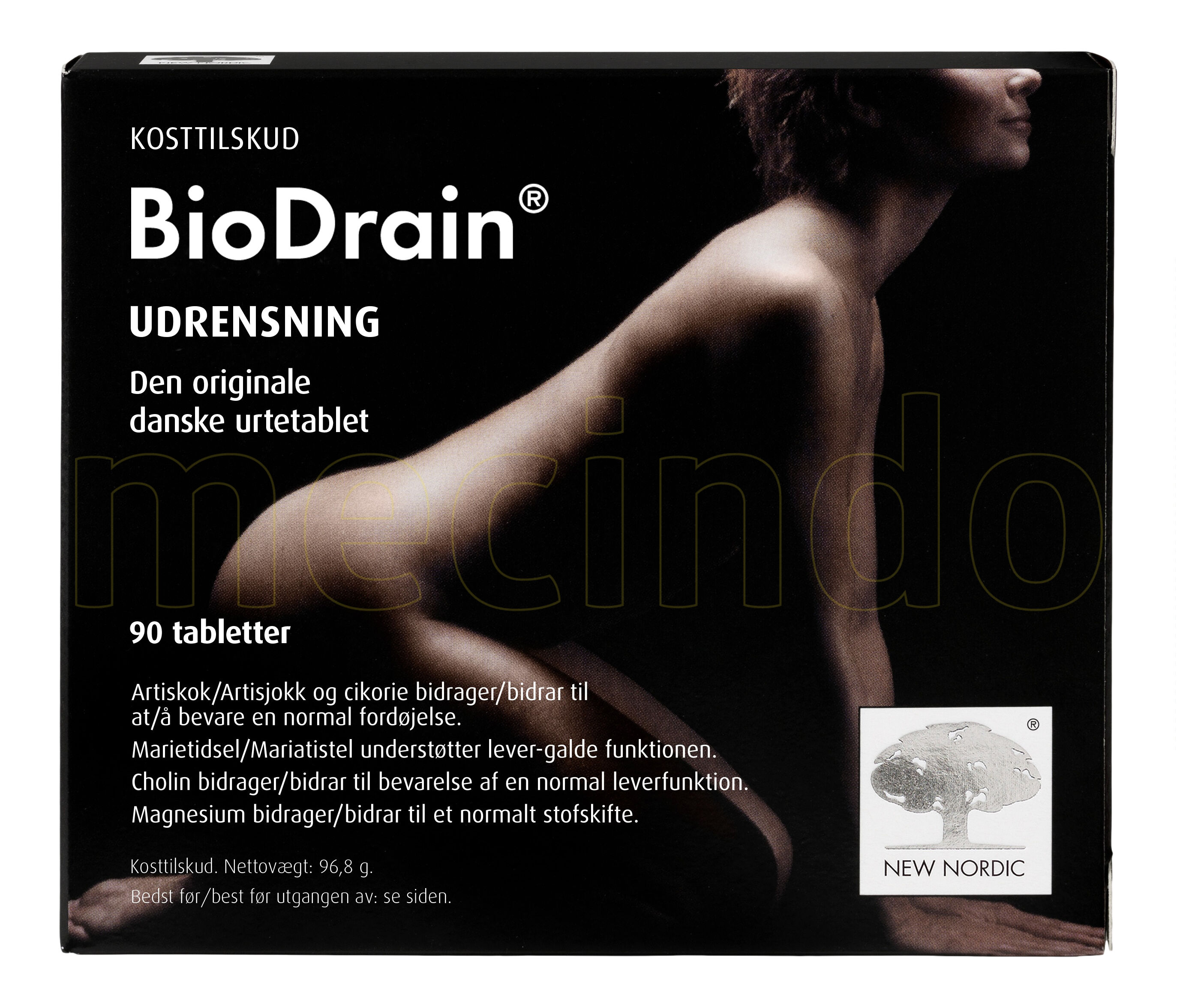 New Nordic Biodrain - 90 Tabletter