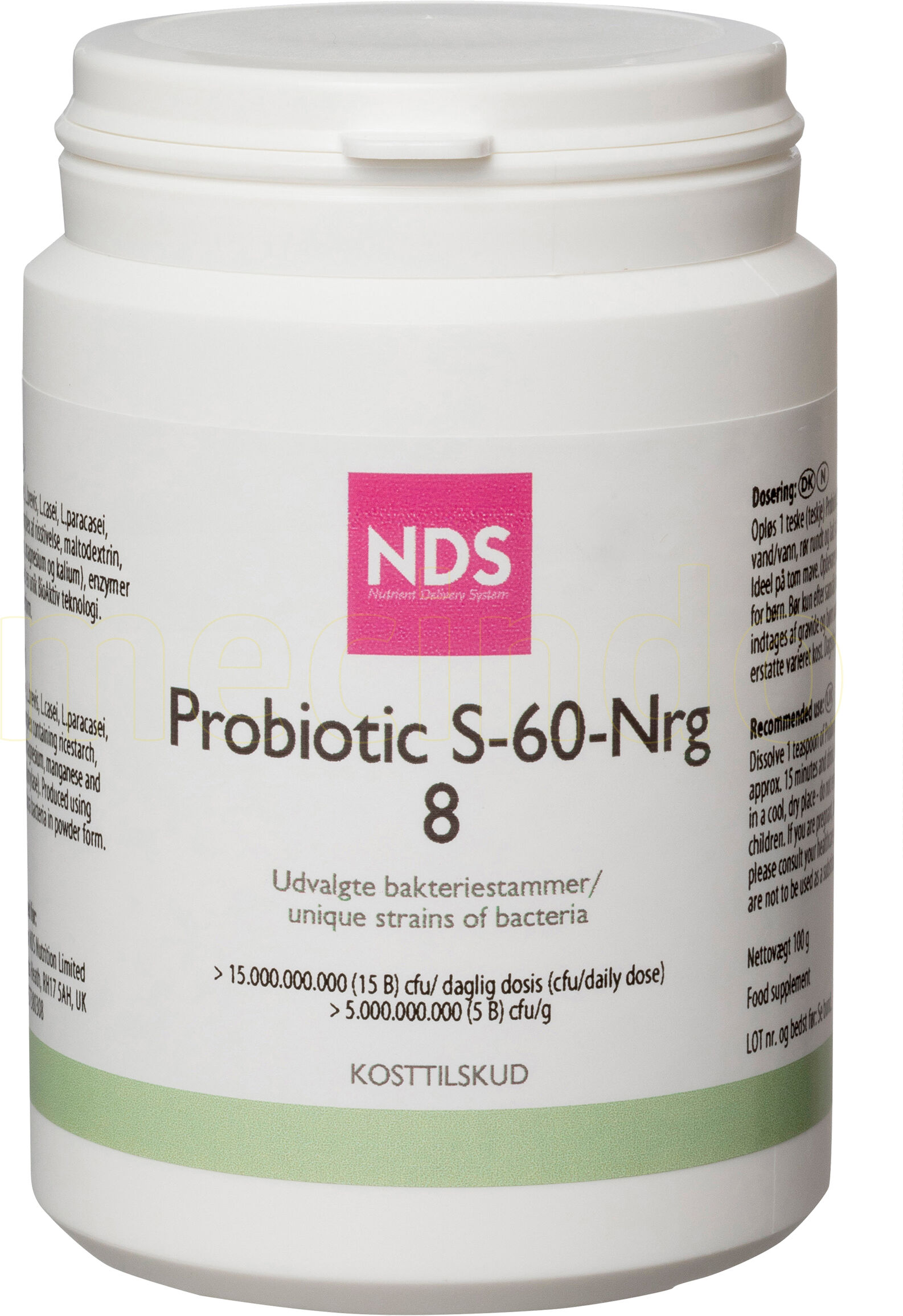 NDS Probiotic S-60-nrg 8 - 100 g