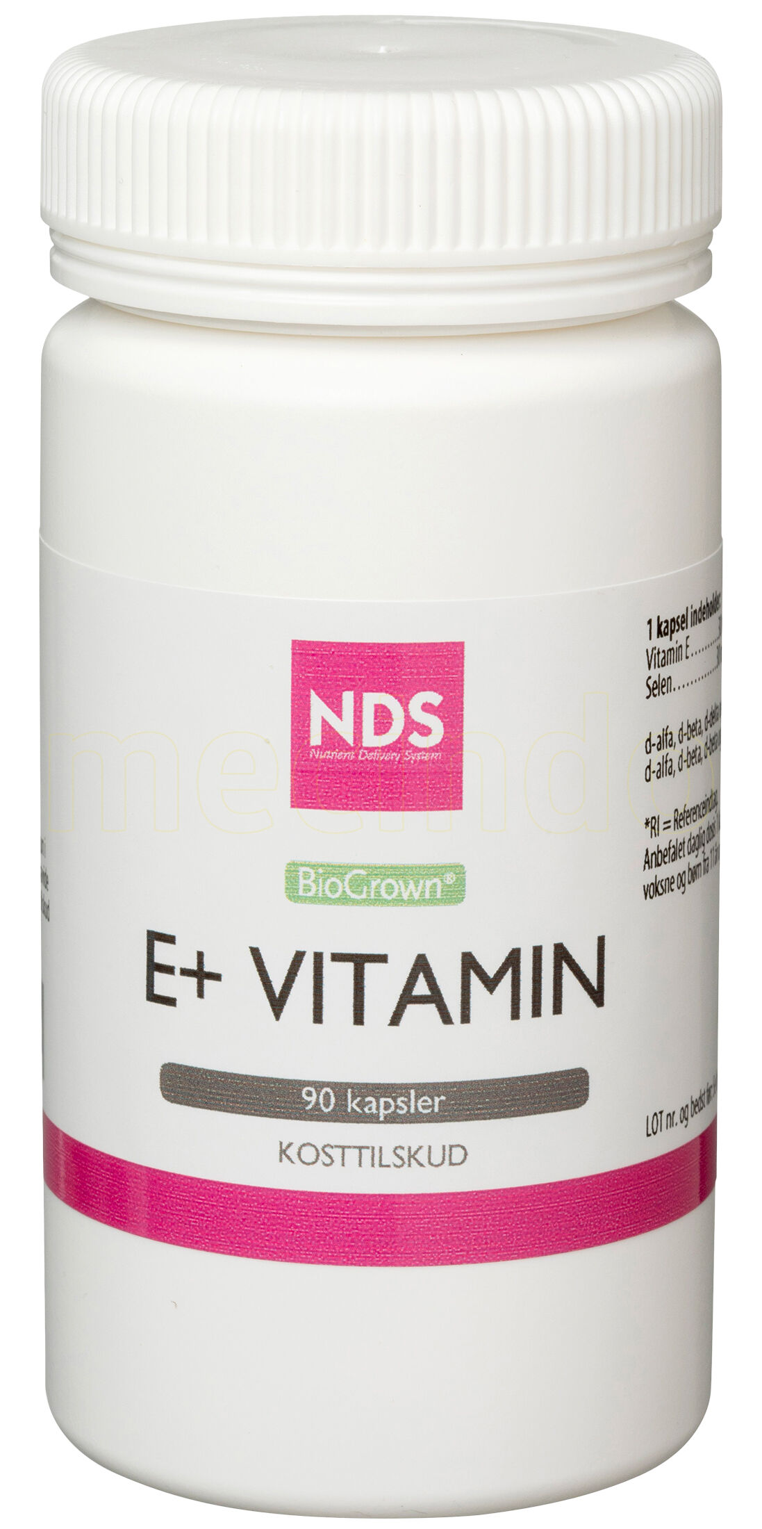 NDS E+ E-vitamin - 90 Tabletter