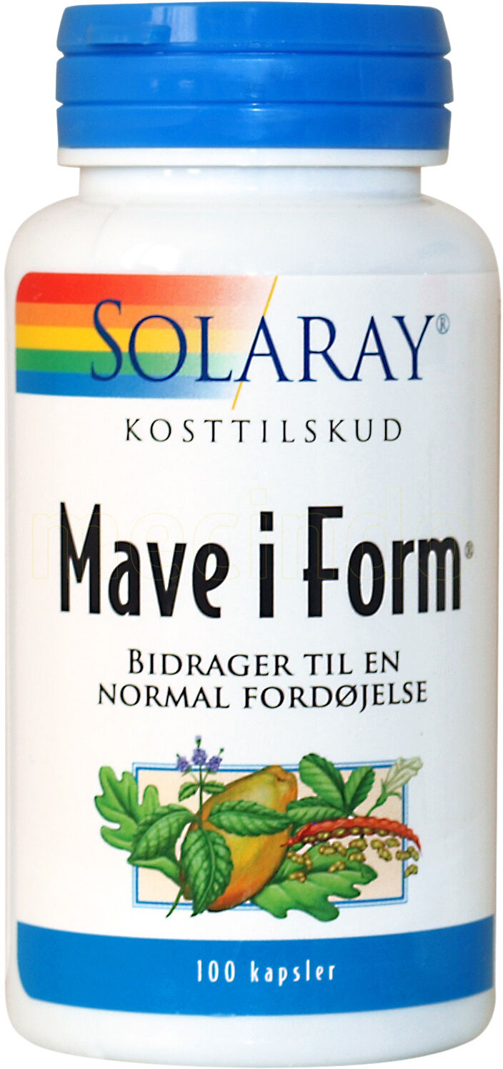 Solaray Mage i Form - 100 Kapsler