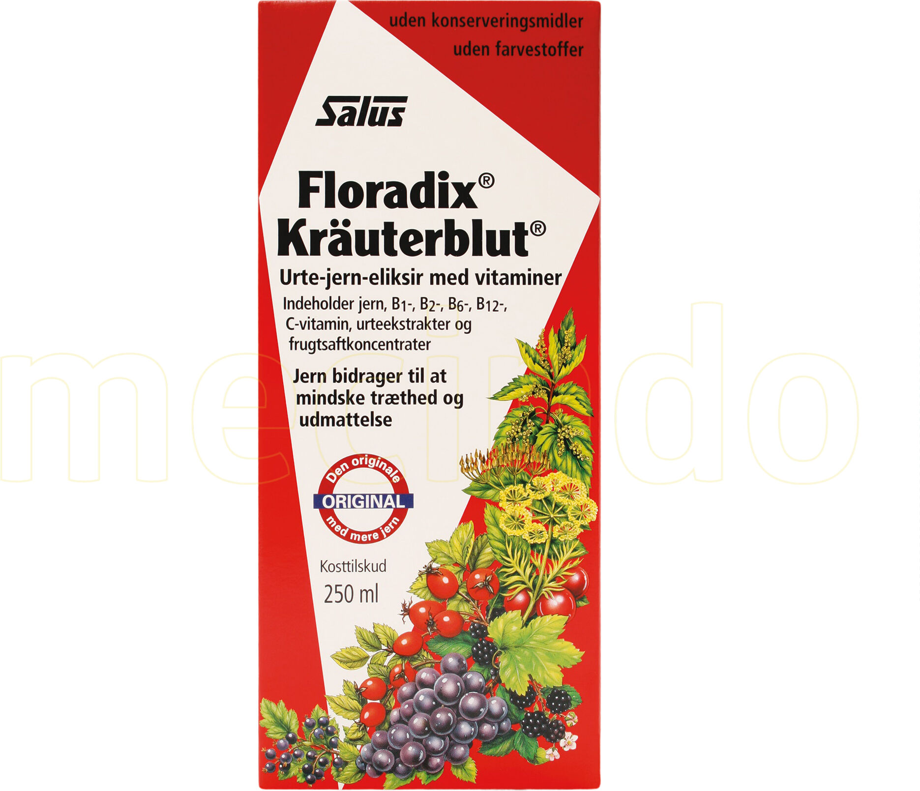 Salus Floradix Kräuterblut Jern - 250 ml