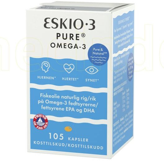 Eskio-3 Fish Oil - 105 Kapsler