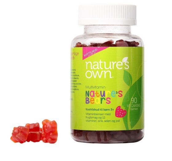 Natures Own Multivitaminer Natures Bears - 90 stk
