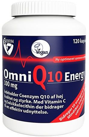 Biosym Omniq10 Energy 100 Mg - 120 Kapsler