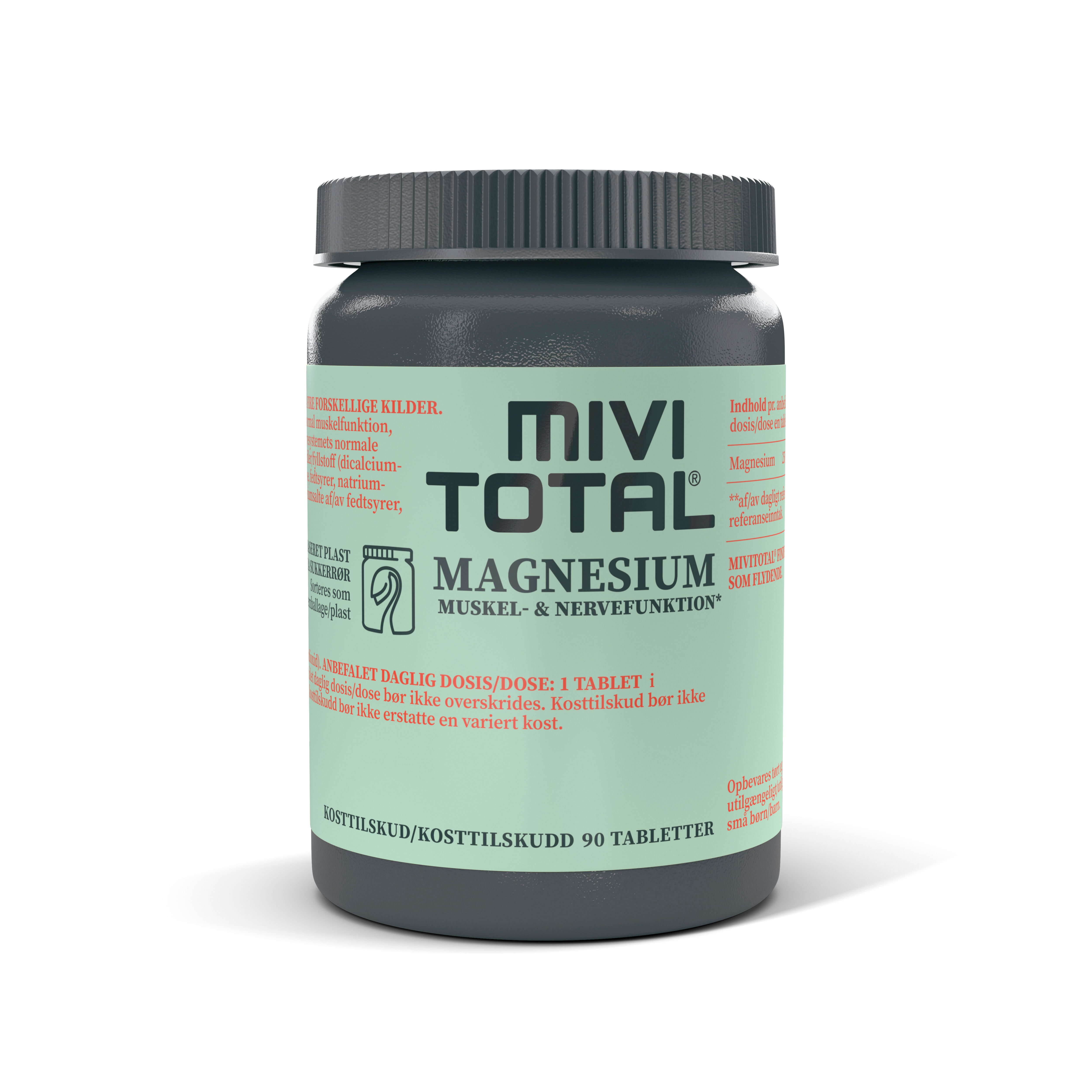 Mivi Total Magnesium - 90 Tabletter