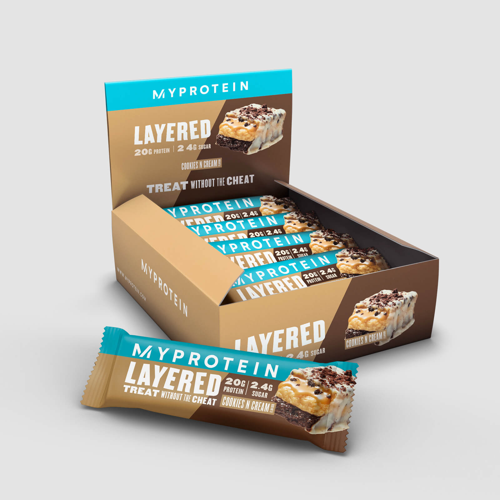 Myprotein 6 Layer Protein Bar - Cookies & Cream