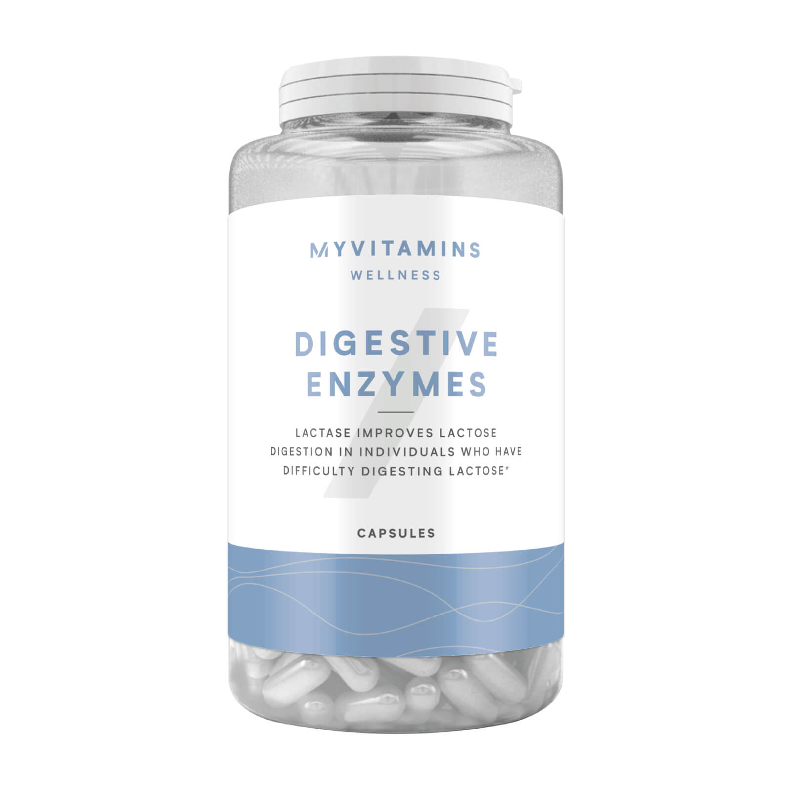 Myvitamins Fordøyelsesenzymer - 180kapsler
