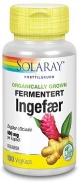 Solaray Fermentert Ingefærrot