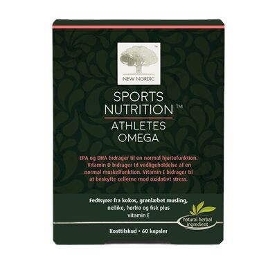 Sports Nutrition Athletes Omeg