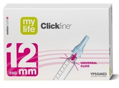 Mylife Clickfine Nål 12mm 29g