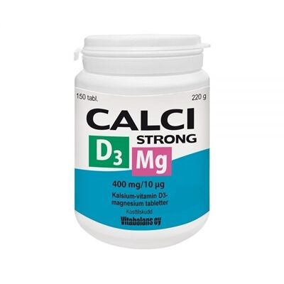 Calci Str D3+mg 400mg/10ug/187