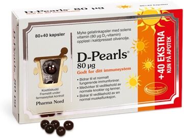 D-Pearls Kaps 80mcg