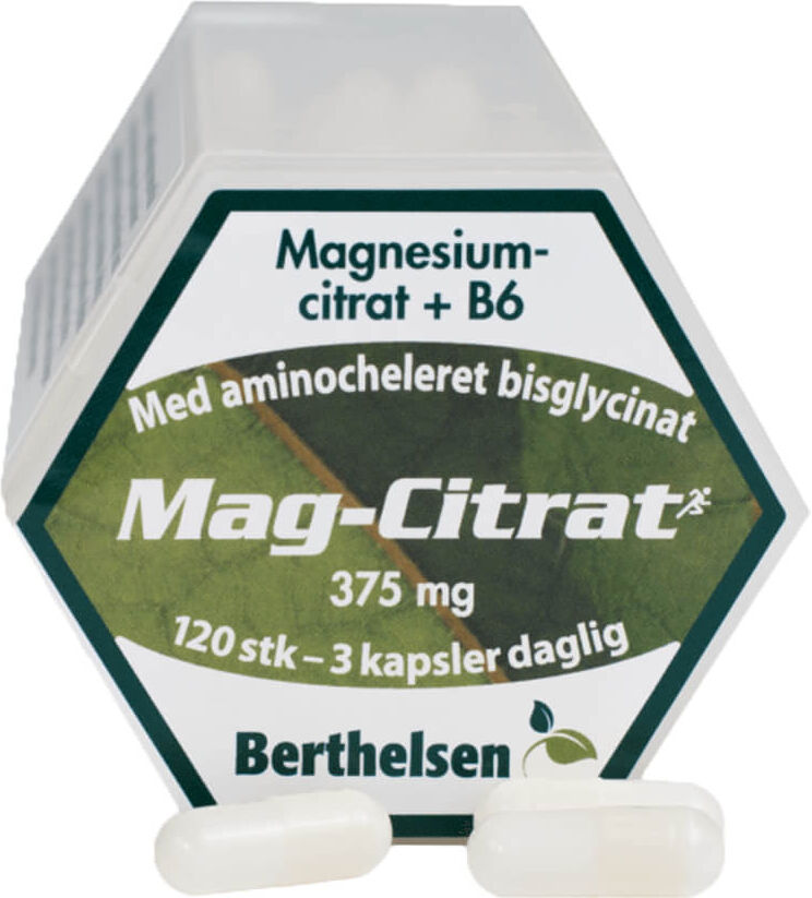 Berthelsen Naturprodukter - Mag-Citrat+B6