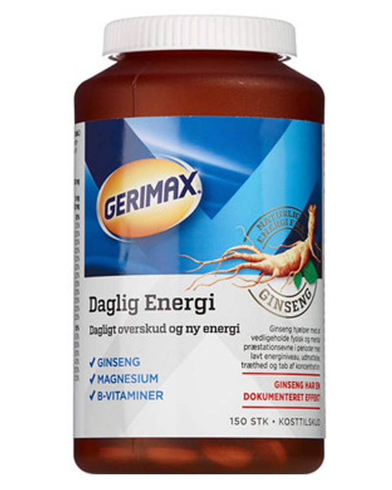 Gerimax Ginseng Daglig Energi