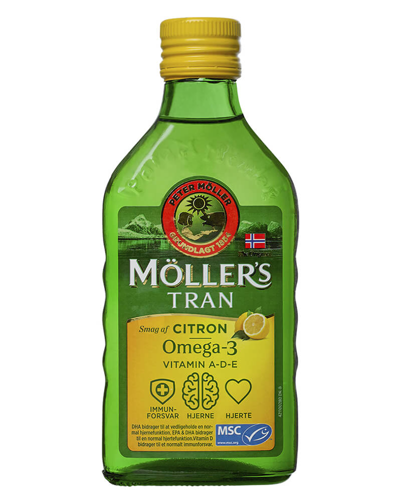 Möller's Tran Møllers Tran Lemon 250 ml