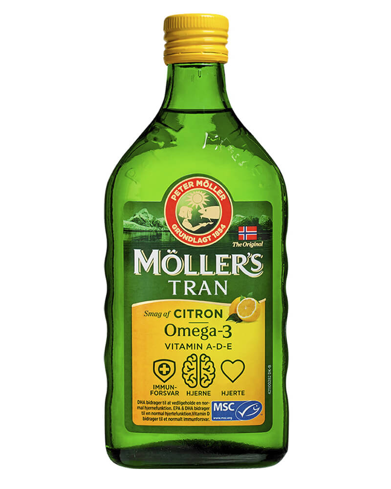 Möller's Tran Møllers Tran Lemon 500 ml