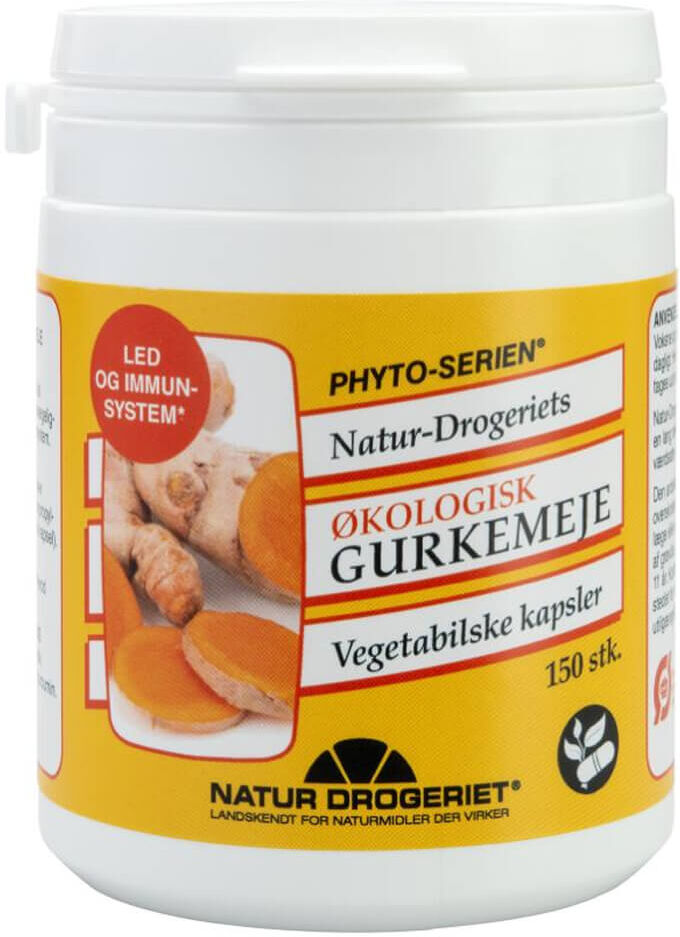 Natur Drogeriet Nature Drugstore Organic Turmeric Vegetable Capsules 90 g