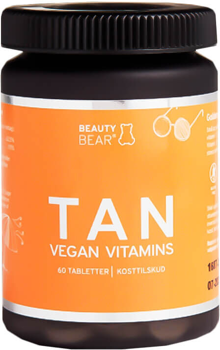 Beauty Bear Tan Vegan Vitamins