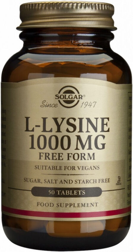 Solgar Norge Solgar L-Lysine 1000mg