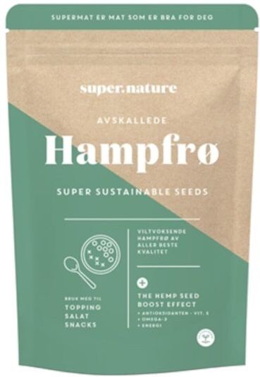 Supernature Hampfrø 150 g