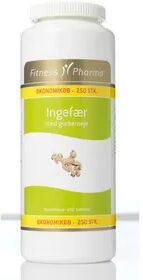 Fitness Pharma Ingefær m/ gurkemeie - 250 stk