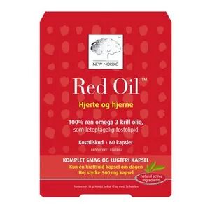 New Nordic Red Oil omega-3 krill olje - 60 stk