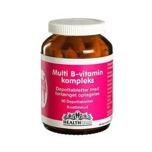 HEALTH CARE MULTI B-VITAMIN KOMPLEKS depottabletter - 90 STK