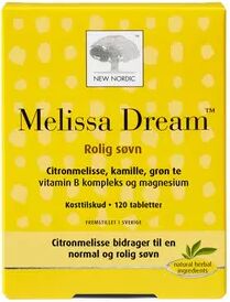 New Nordic Melissa Dream - 120 stk