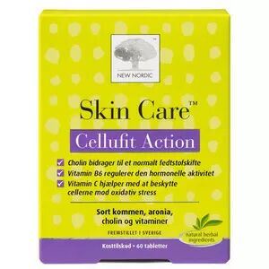 New Nordic Skin Care Cellufit Action - 60 tab