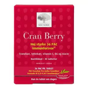 New Nordic - Cran Berry - 30 stk