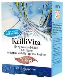 Natur Energi Krillivita Omega-3 500mg - 60 tab.