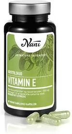 Nani Vitamin E 100 mg - 60 kapsler