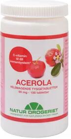 Natur-Drogeriet Acerola 90mg - 100 tabl.