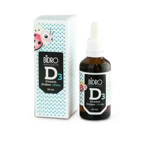 Bidro Baby Vitamin D3 dråper - 50 ml