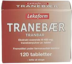 Lekaform Tranebær fra Lekaform – 120 stk