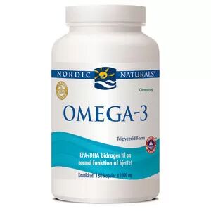 Nordic Naturals Omega 3 med sitronsmak - 180 kap.