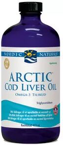 Nordic Naturals Arctic Torskeleverolje - Appelsin - 473 ml