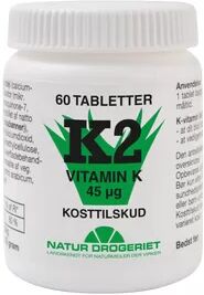 Natur-Drogeriet Natur drogeriet - Vitamin K2 45 mcg - 60 kap.