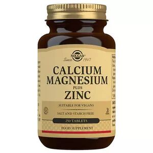 Solgar Calcium Magnesium + Zink - 250 tabl