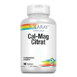 Solaray Cal-Mag Citrat - 180 kap