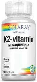 Solaray Vitamin K2 50 mcg - 30 stk.