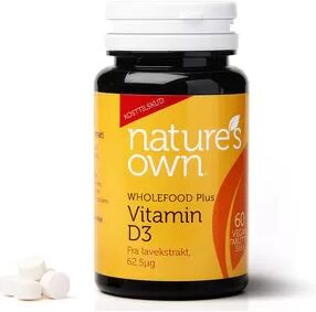 Nature's Own Vitamin D3 - 60 stk