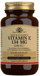 Solgar E-vitamin 134 mg - 50 kap