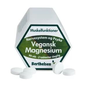 Berthelsen Naturprodukter Berthelsen Magnesium 600 - 90 stk