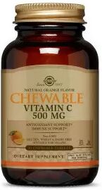 Solgar Vitamin C 500 mg tyggetabl. (Oransje/Appelsin)